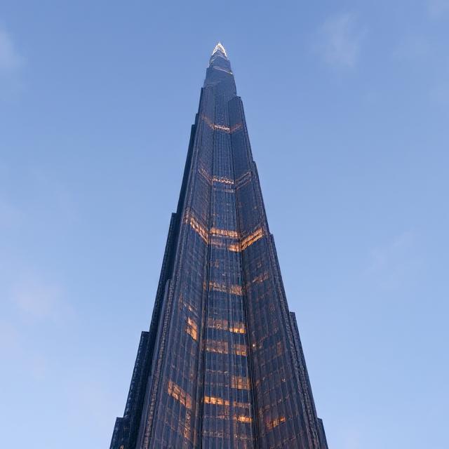 The massive Tower monument reaching into space